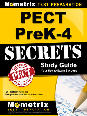 cover image of PECT PreK-4 Secrets Study Guide
